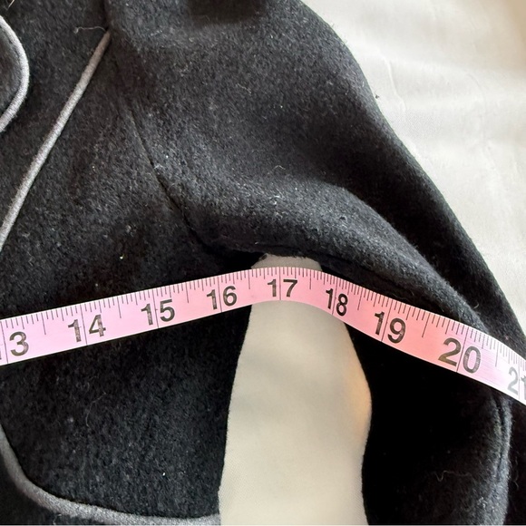 MaxMara Elegant Black Women's Coat size 4 - Picture 12 of 15